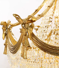 59X79 Inch Large Foyer Chandelier Gold Crystal Chandelier Lighting for High Ceiling-大吊灯-Jecanoli