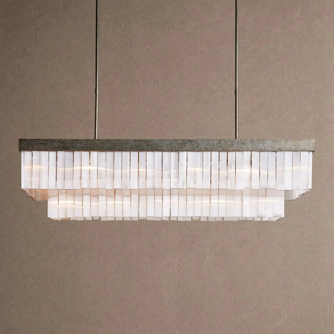 Cameron Rectangular Chandelier 49''59'' - 49''Jecanoli