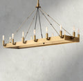 Camino Rectangular Outdoor Chandelier 41