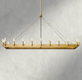 Camino Rectangular Outdoor Chandelier 41