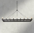 Camino Rectangular Outdoor Chandelier 41