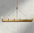 Camino Rectangular Outdoor Chandelier 41