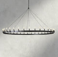 Camino Round Outdoor Chandelier 26