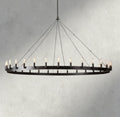 Camino Round Outdoor Chandelier 26
