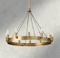 Camino Round Outdoor Chandelier 26