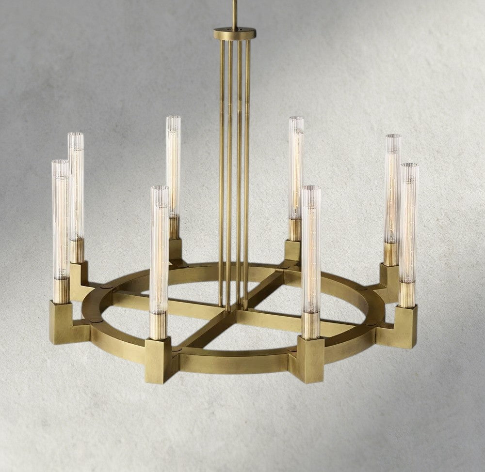 CANNELE ROUND CHANDELIER 36", 48", 60", 72"-chandelier-Jecanoli