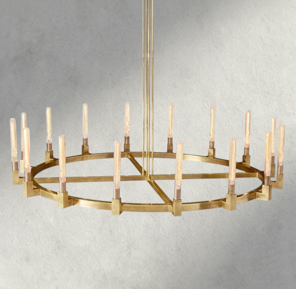CANNELE ROUND CHANDELIER 36", 48", 60", 72"-chandelier-Jecanoli