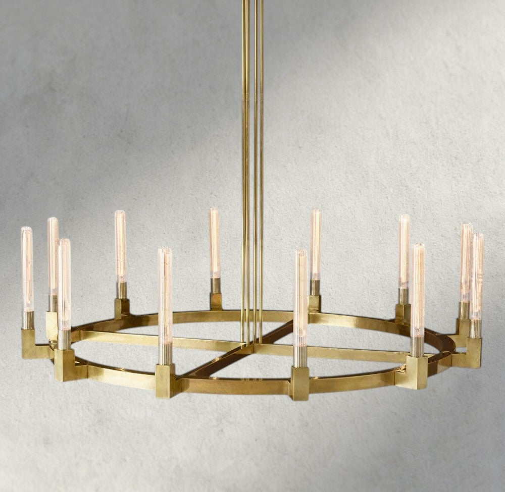 CANNELE ROUND CHANDELIER 36", 48", 60", 72"-chandelier-Jecanoli