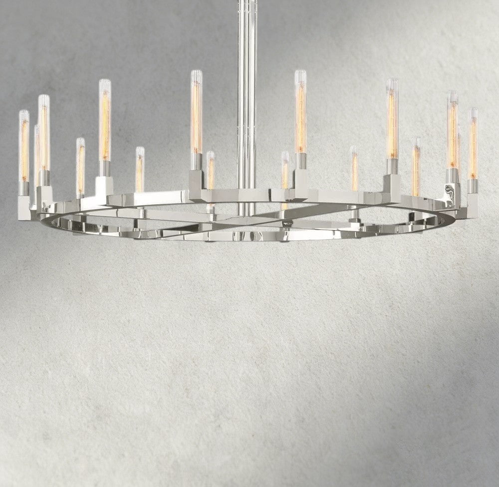 CANNELE ROUND CHANDELIER 36", 48", 60", 72"-chandelier-Jecanoli
