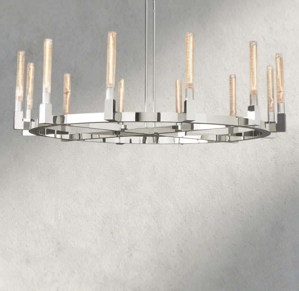 CANNELE ROUND CHANDELIER 36", 48", 60", 72"-chandelier-Jecanoli