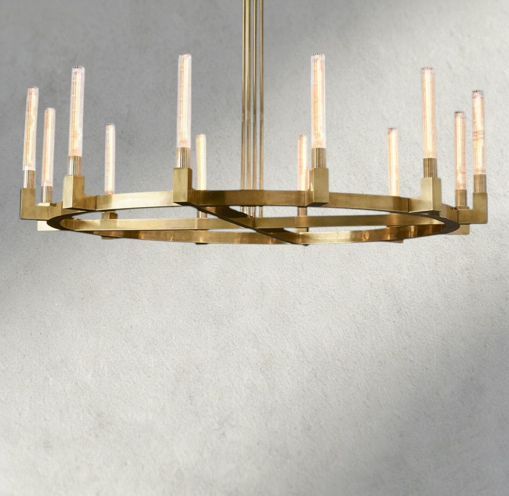 CANNELE ROUND CHANDELIER 36", 48", 60", 72"-chandelier-Jecanoli
