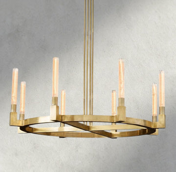 CANNELE ROUND CHANDELIER 36", 48", 60", 72"-chandelier-Jecanoli