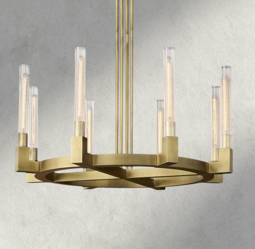 CANNELE ROUND CHANDELIER 36", 48", 60", 72"-chandelier-Jecanoli