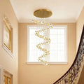 Ceramic Chandeliers Luxury Tulip Flower Ceiling Light - Jecanoli