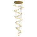 Ceramic Chandeliers Luxury Tulip Flower Ceiling Light - Jecanoli