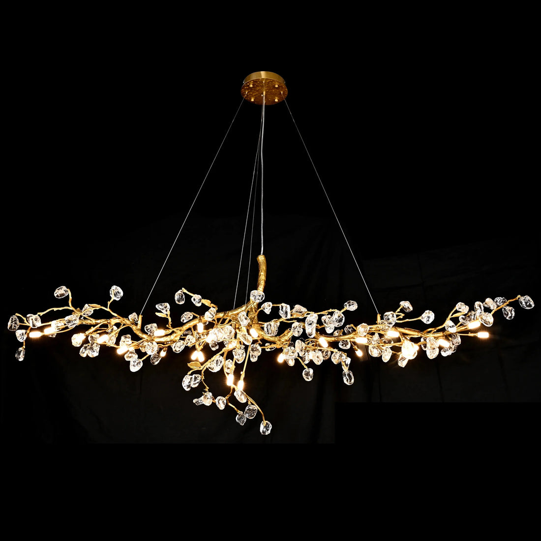 Cherry Blossom Branch Tree Chandelier-Jecanoli