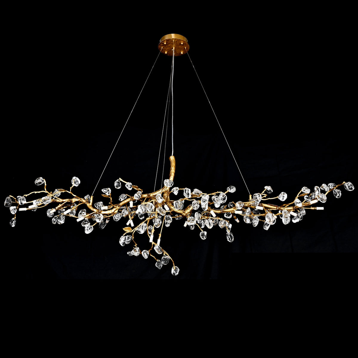 Cherry Blossom Branch Tree Chandelier-Jecanoli