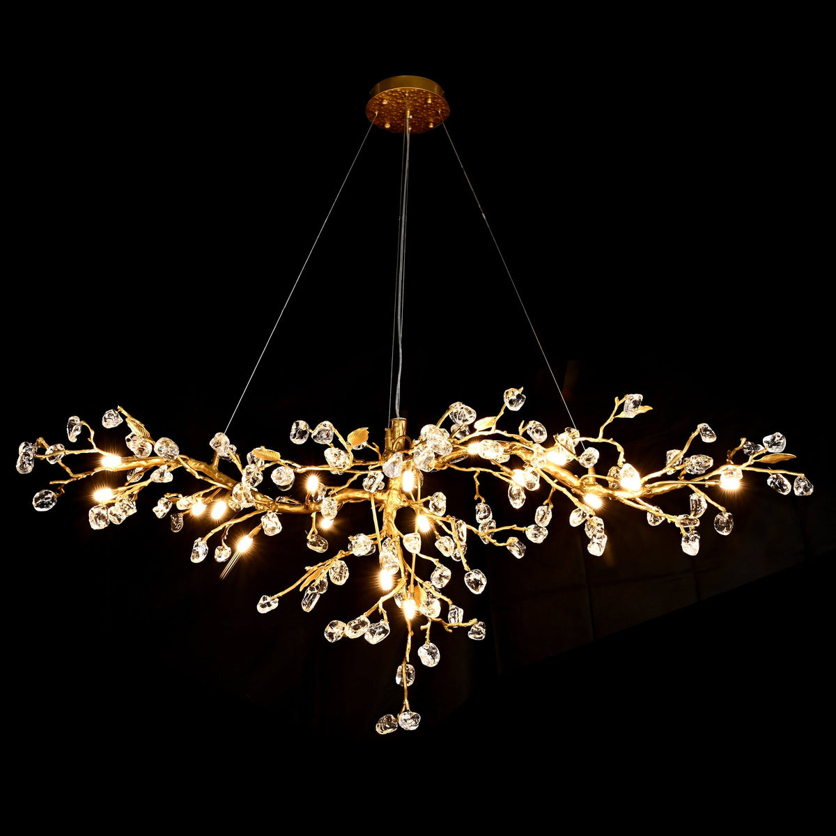 Cherry Blossom Branch Tree Chandelier-Jecanoli