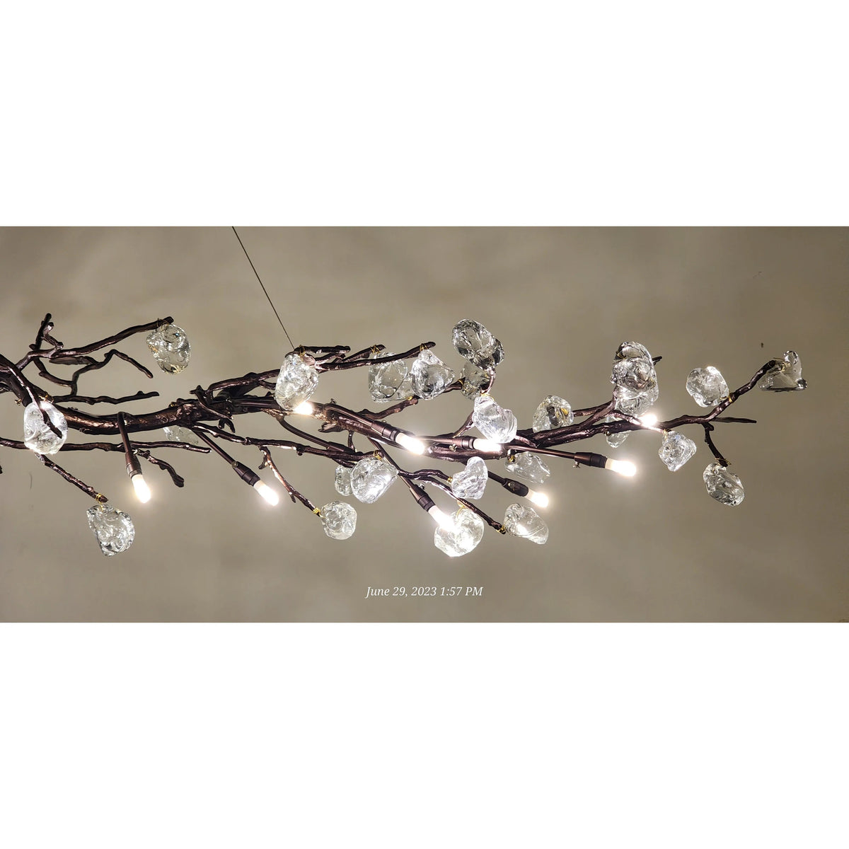 Cherry Blossom Branch Tree Chandelier-Jecanoli