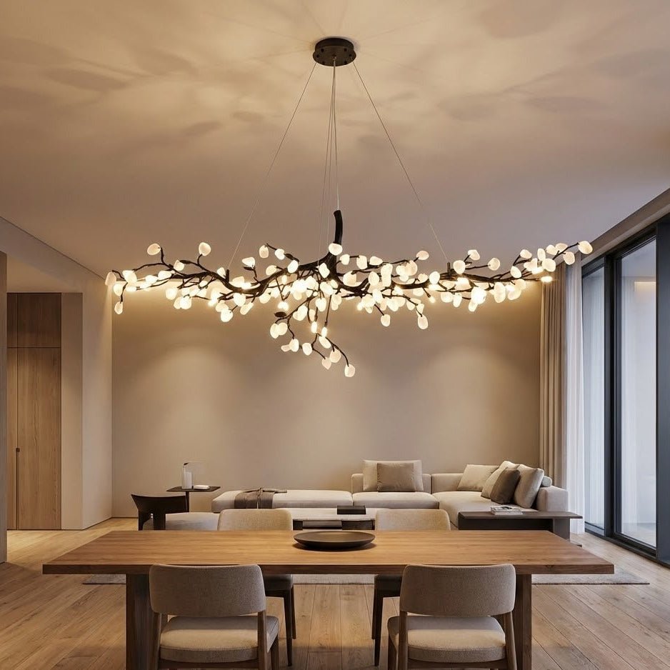 Cherry Blossom Branch Tree Chandelier-Jecanoli