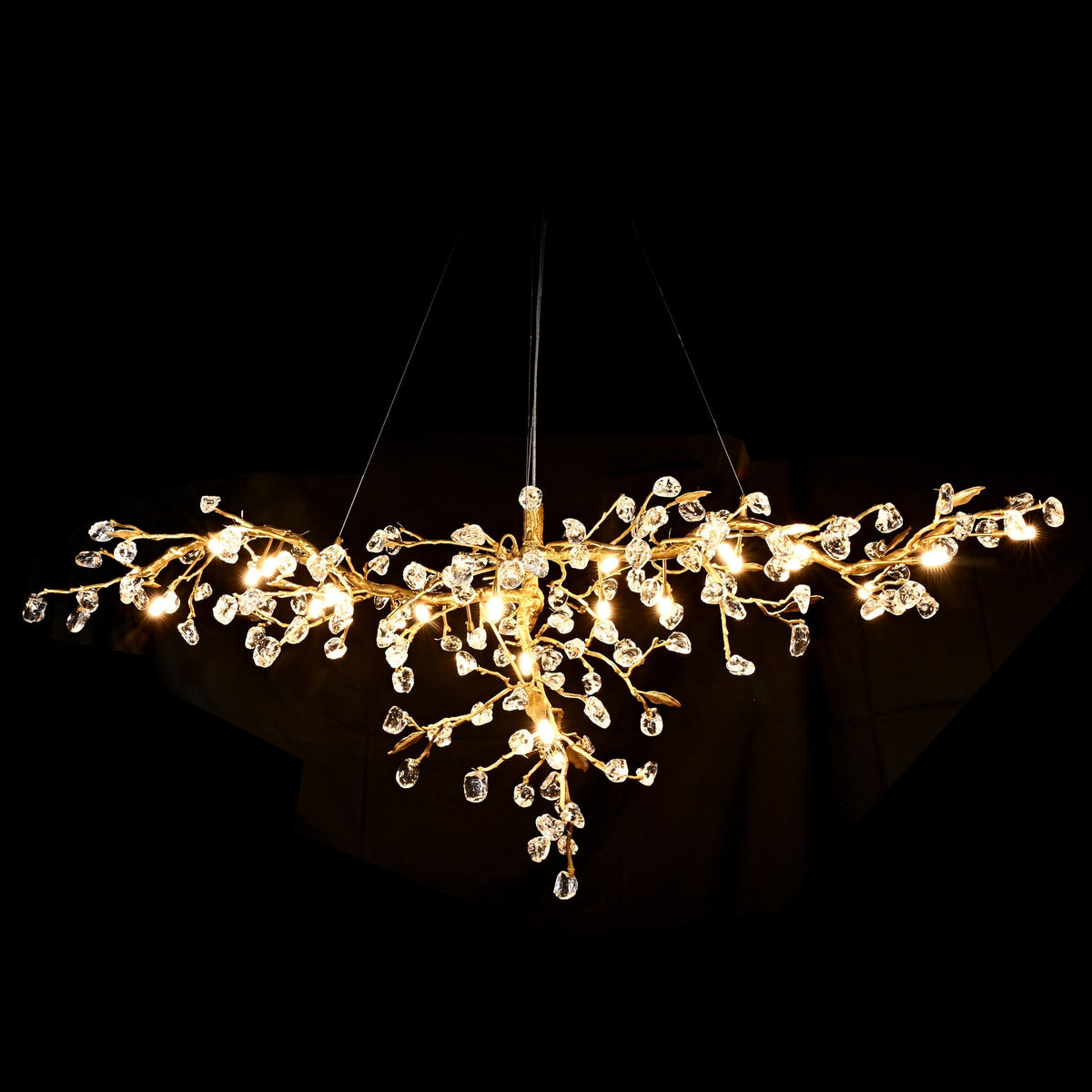 Cherry Blossom Branch Tree Chandelier-Jecanoli
