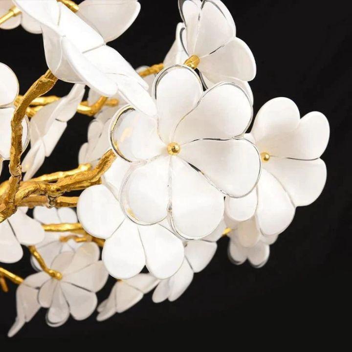 Cherry Dining Room Branch Chandelier-Jecanoli
