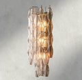 CHIARA CLEAR/ SMOKE GLASS GRAND SCONCE 30