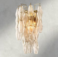 CHIARA CLEAR/ SMOKE GLASS SCONCE 19