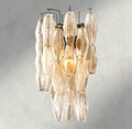 CHIARA CLEAR/ SMOKE GLASS SCONCE 19