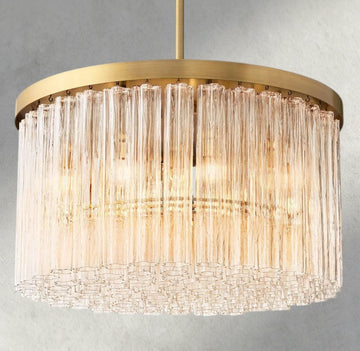 Cielo Round Chandelier 36", 48"-chandelier-Jecanoli