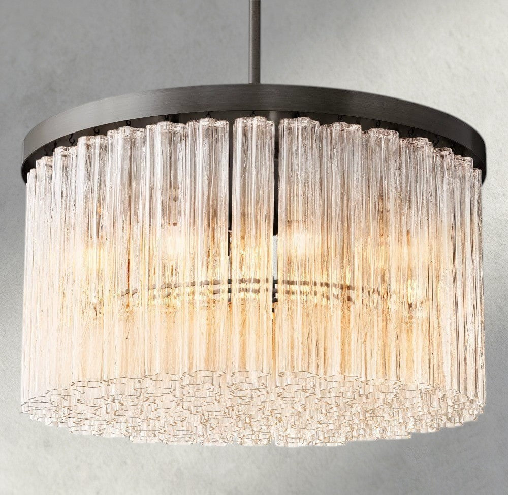 Cielo Round Chandelier 36", 48"-chandelier-Jecanoli