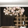 Circular Blossom Chandelier - Dia 31.5″(80cm) x H 15.7″(40cm)-Manor Lights