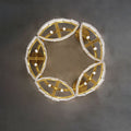 Contemporary Alabaster Flush Mount Ceiling Lamp-Chandeliers-Jecanoli