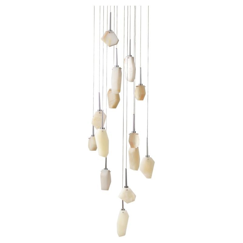 Contemporary Alabaster Pendant Light - Jecanoli