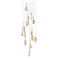 Contemporary Alabaster Pendant Light - Jecanoli