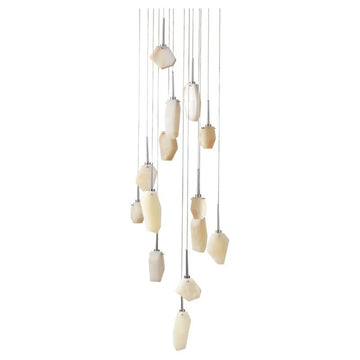 Contemporary Alabaster Pendant Light - Jecanoli