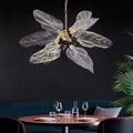 Creative Bionic Resin Leaves Chandelier for Living Room/Dining Room/Staircase - Round/D31.5