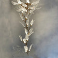Creative Bionic Resin Leaves Chandelier for Living Room/Dining Room/Staircase - Flush Mount/D47.2
