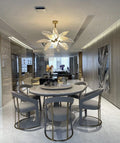 Creative Bionic Resin Leaves Chandelier for Living Room/Dining Room/Staircase - Wall Lamp/W27.5