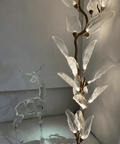 Creative Bionic Resin Leaves Chandelier for Living Room/Dining Room/Staircase - Wall Lamp/W31.5