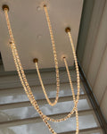 Creative Glass Pearl Necklace Pendant Chandelier for Living/Dining Room/Staircase-Jecanoli