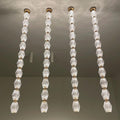 Creative Glass Pearl Necklace Pendant Chandelier for Living/Dining Room/Staircase-Jecanoli
