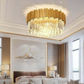 Enoch Flush Mount Chandelier-Chandelier-Jecanoli
