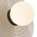 Dahlia Alabaster LED Vanity Light-Jecanoli