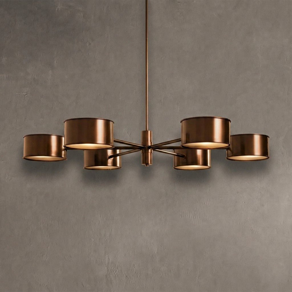 Daphne Metal Round Chandelier