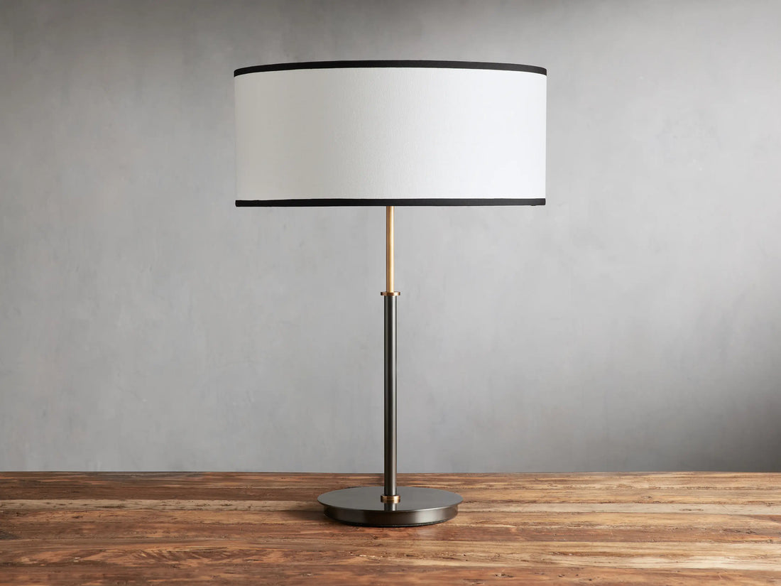 Black & White Daphne Table Lamp