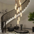 Darlen Modern Staircase Chandelier - 6 LightsRemote Control (Dimmable) - Jecanoli
