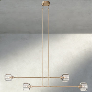Demaret Mobile Linear Chandelier 54", 72"-chandelier-Jecanoli