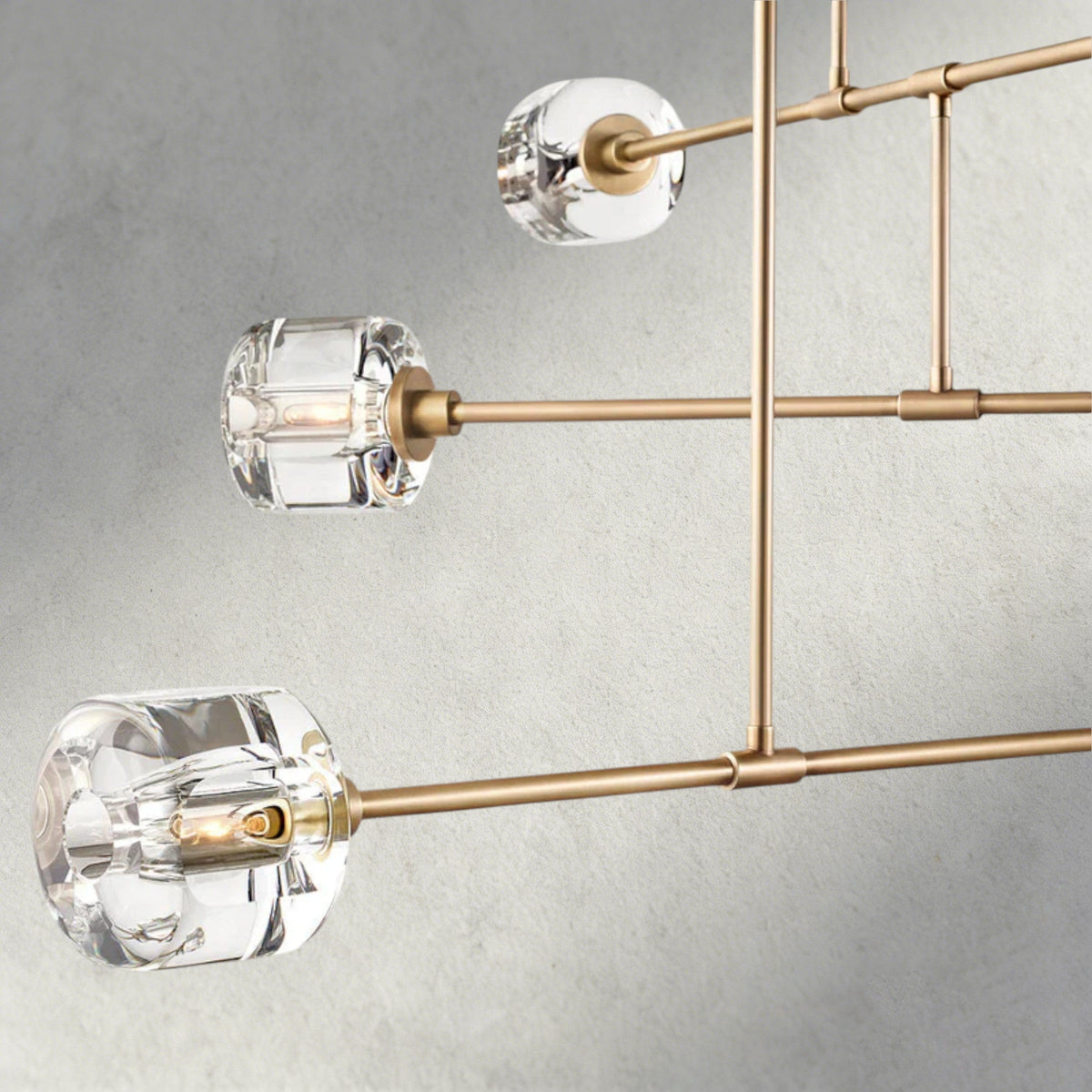 Demaret Mobile Round Chandelier 48", 62"-chandelier-Jecanoli