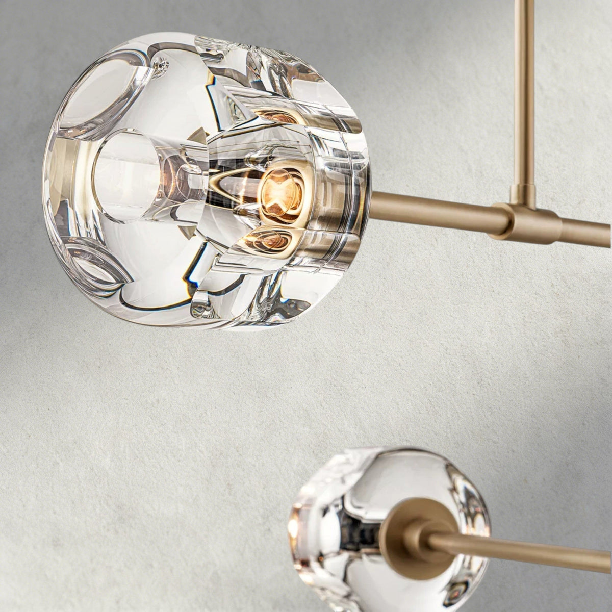 Demaret Mobile Round Chandelier 48", 62"-chandelier-Jecanoli